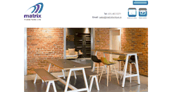 Desktop Screenshot of matrixfurniture.ie